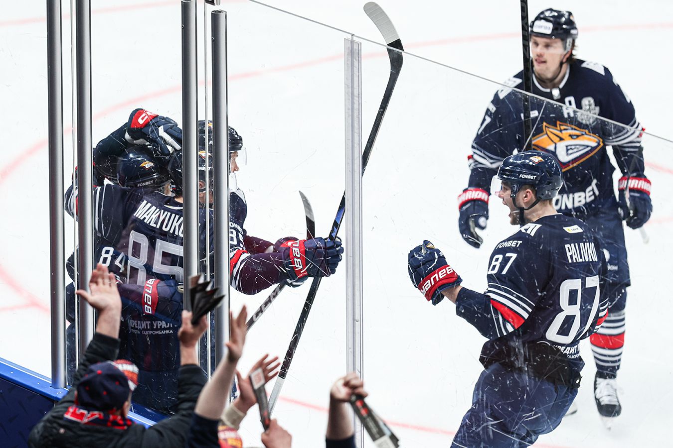 Отчёт «Металлург» — «Сибирь» — 4:1