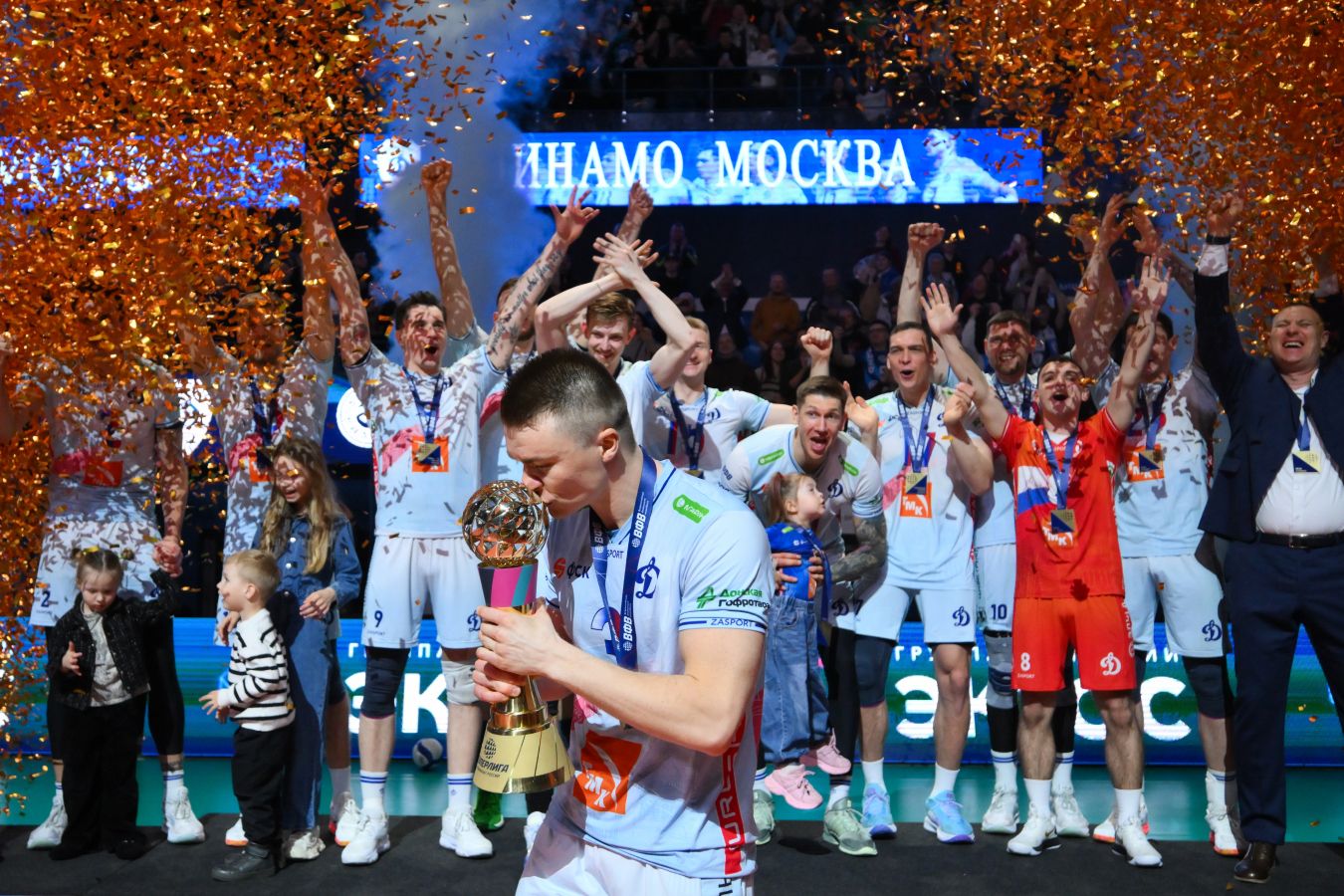 Московское «Динамо» — чемпион России!