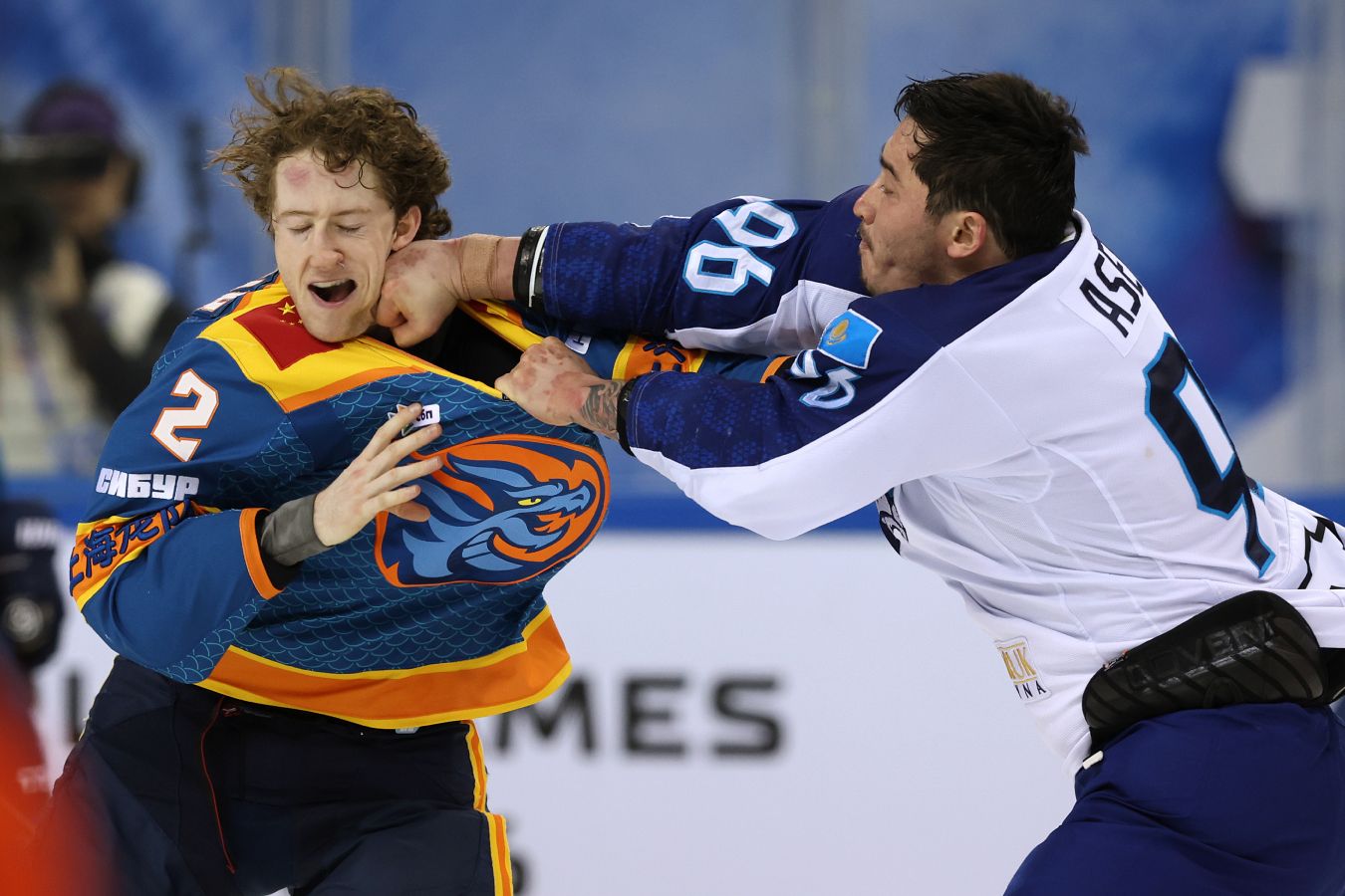 Отчёт «Шанхай» — «Барыс» — 4:8