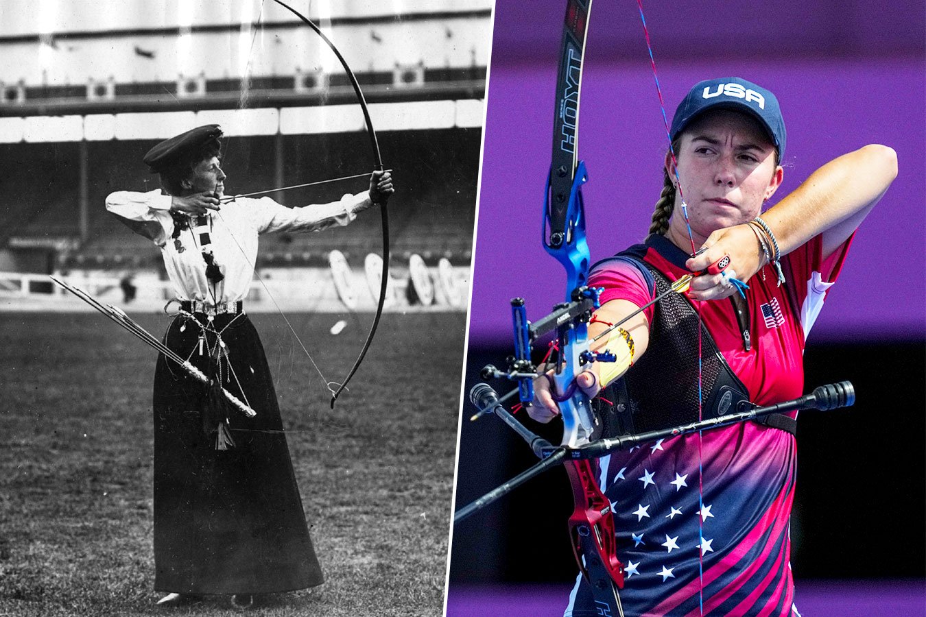 Как изменилась стрельба из лука с первых ОИ