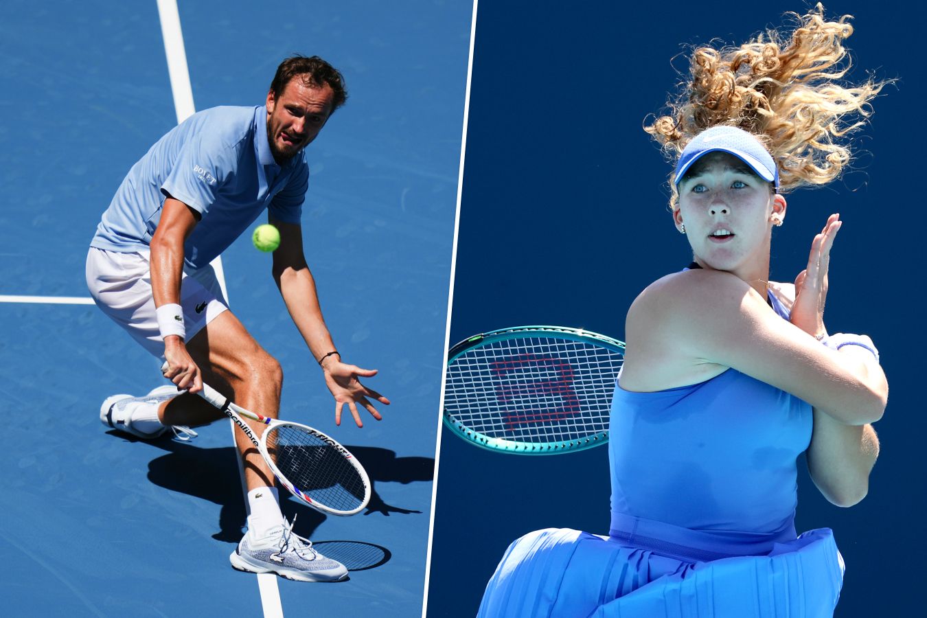 Даниил Медведев и Мирра Андреева