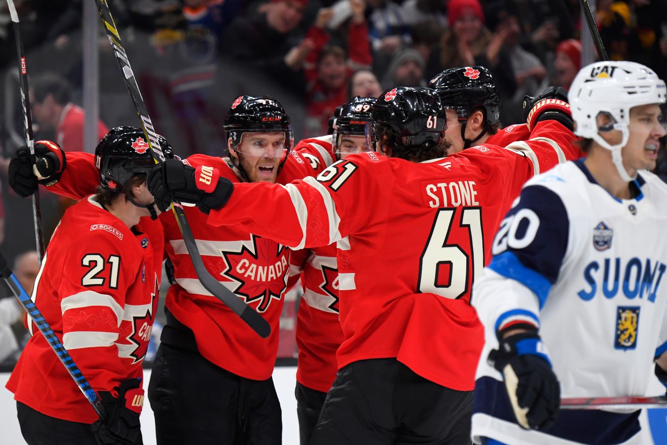 Отчёт Финляндия — Канада — 3:5