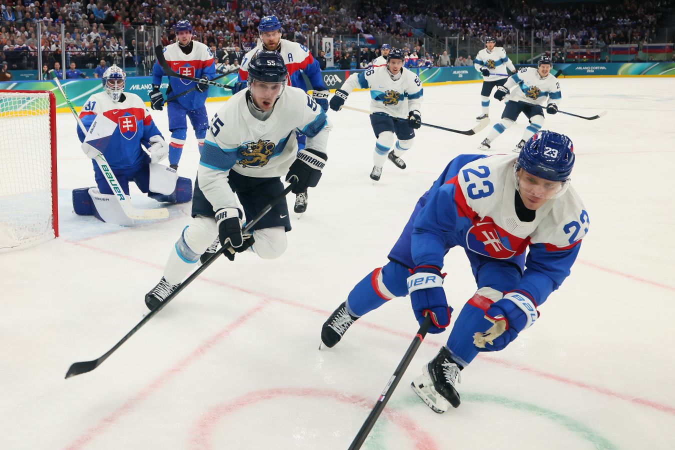 Словакия и Финляндия снова выявляют сильнейшего