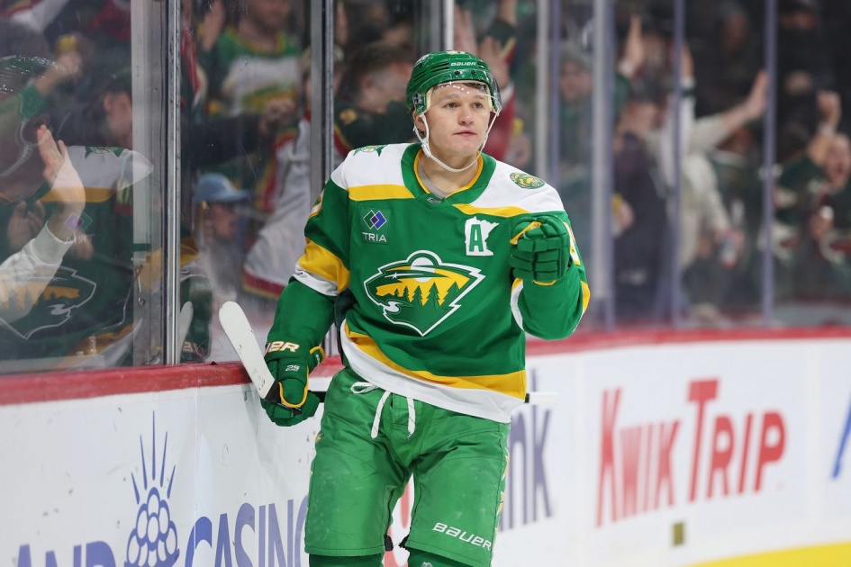 Эмоции Капризова во время матча