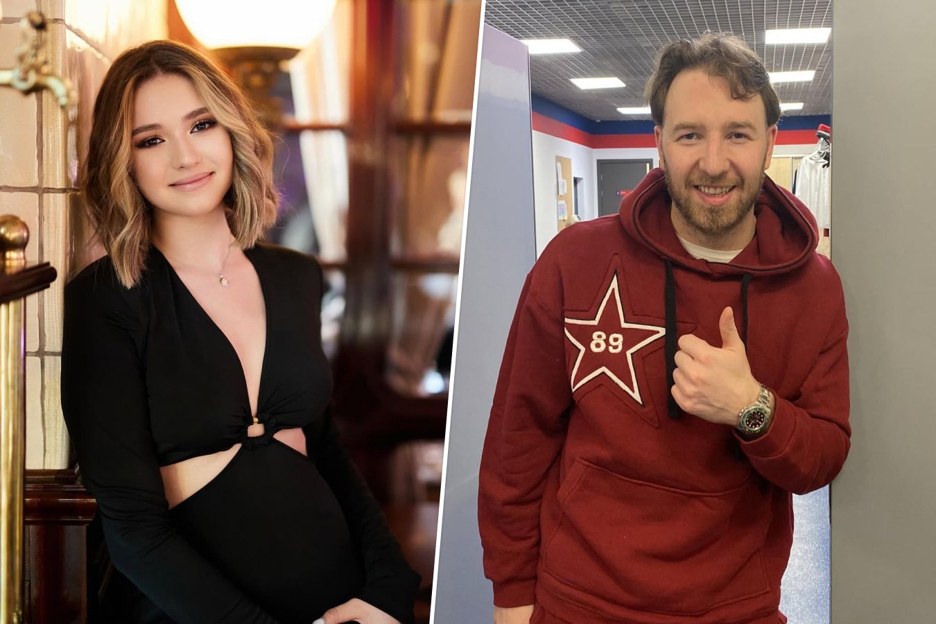 Why did the couple reconcile after their public rift?