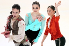 Пётр Гуменник, Камила Валиева, Аделия Петросян