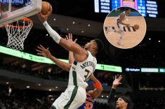 Яннис Адетокунбо — автор спорного момента