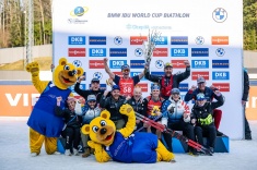 Сборная Швеции выиграла смешанную эстафету в Отепя