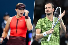 Даниил Медведев и Мирра Андреева