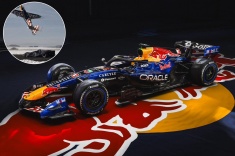 «Ред Булл» эффектно представил новую ливрею. Видео