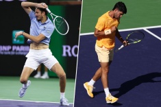 Даниил Медведев и Карлос Алькарас