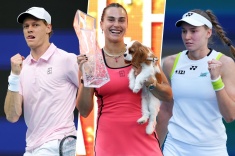 Янник Синнер, Арина Соболенко и Елена Рыбакина