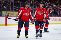 Джон Карлсон и Александр Овечкин