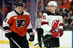 Мичков и Грицюк почти подрались в матче НХЛ