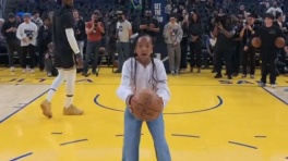 Дочь Леброна Джеймса удивила баскетбольными навыками