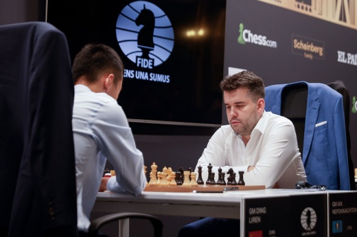 Российский шахматист провёл острейшую атаку и победил. А соперник не верил своим глазам
