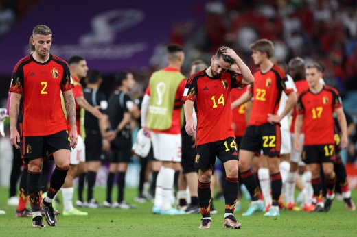 Звёзды сборной Бельгии пошли в рукопашную друг на друга! Постыдный эпизод на ЧМ-2022
