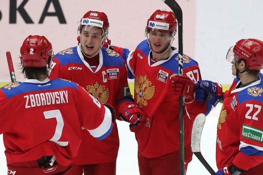Россия непобедима в любом составе! Седьмую победу на Евротуре нарисовали новые герои КХЛ