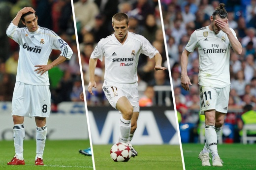 10 игроков, загубивших свою карьеру в «Реале»
