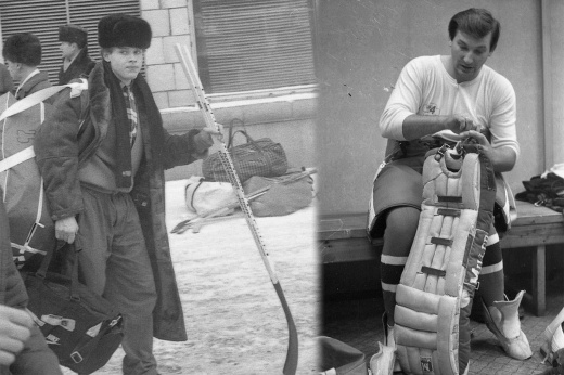 Советский хоккей в чёрно-белых фотографиях. Снимки, которые греют душу