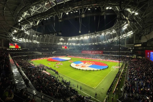 Игра России и Сербии, какой её не показали по ТВ. После этого выход из ФИФА будет абсурдом