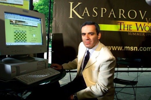 «Величайшая игра в истории шахмат». Гарри Каспаров* бросил вызов всему миру и победил!
