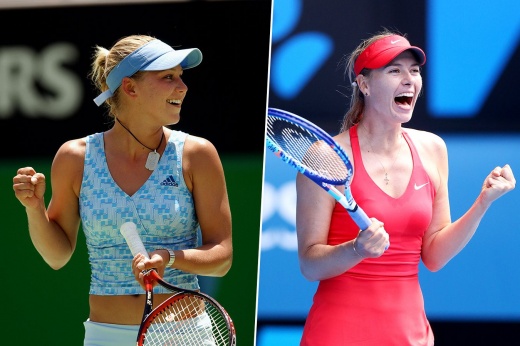 Страстная Шарапова и игривая Курникова! Самые яркие наряды на Australian Open