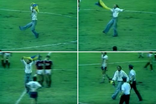 На Олимпиаде-1976 фанат выбежал на поле и станцевал гопак. Ради независимости Украины