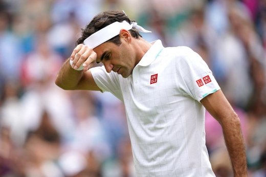 Роджер Федерер получил обидную «баранку» и не добрался до полуфинала Уимблдона