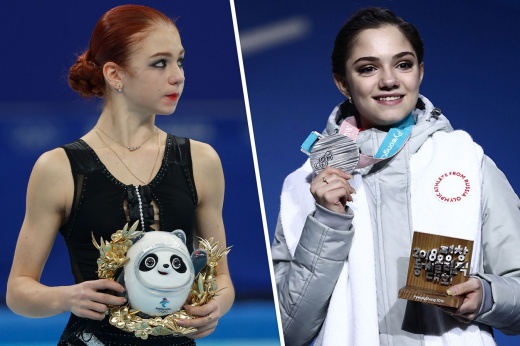 «У всех золотая медаль, а у меня нет!» Как Трусова повторила путь Медведевой на Олимпиаде