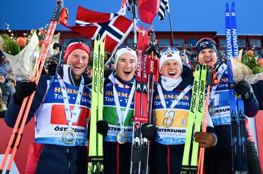 Норвежцы в эстафете установили великий рекорд даже без братьев Бё. Как они это делают?!