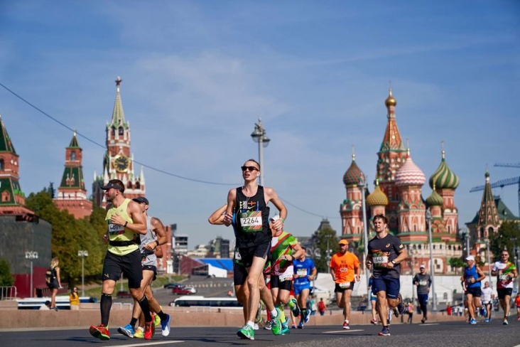 Полумарафоны в Москве и Санкт-Петербурге