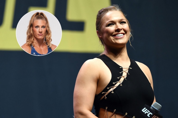 Кайла Харрисон атакует Ронду Роузи