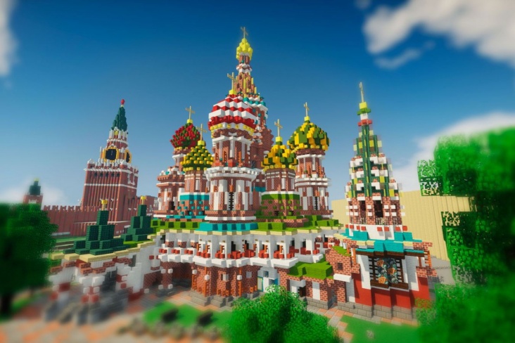 Удивительные творения в Minecraft