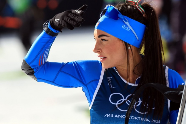 Сборная Франции выиграла смешанную эстафету