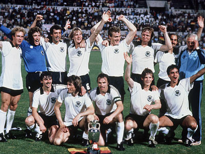 Сборная ФРГ — чемпион Европы 1980 года