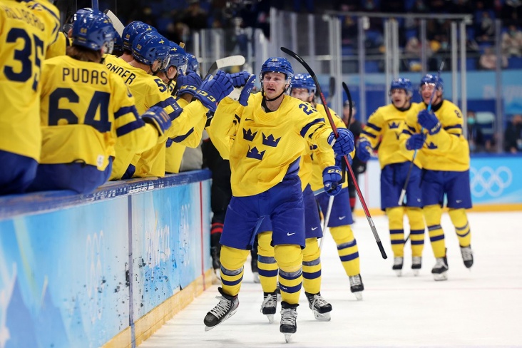 Швеция — Канада — 2:0