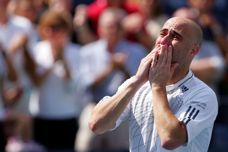 Прощание с Андре Агасси на US Open — 2006