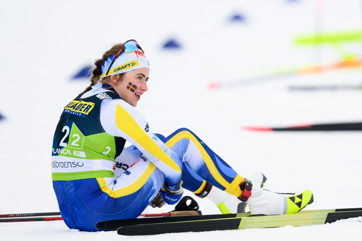 Шведская лыжница Эбба Андерссон
