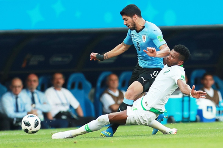 Уругвай — Саудовская Аравия — 1:0. Луис Суарес