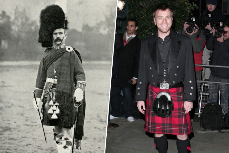 История шотландской юбки килт