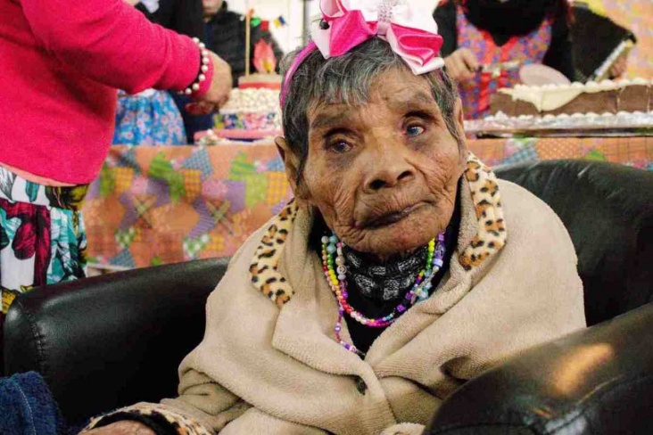 123-летняя долгожительница Амантина