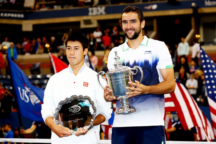 Кей Нисикори и Марин Чилич — финал US Open 2014