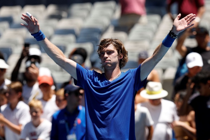 Рублёв на AO обыграл чемпиона US Open Тима