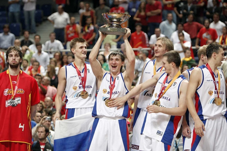 Чемпионы Евробаскета-2007 из сборной России