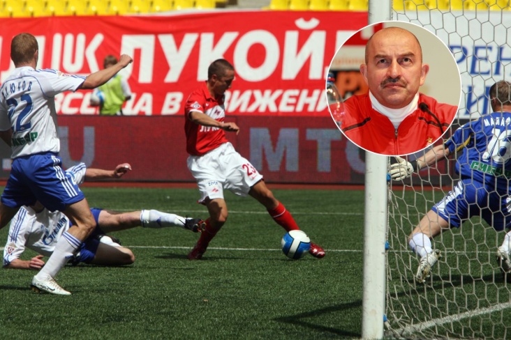 Первая игра Черчесова-тренера против «Зенита»