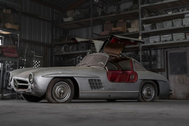 Mercedes-Benz 300 SL Alloy Gullwing Руди Кляйна