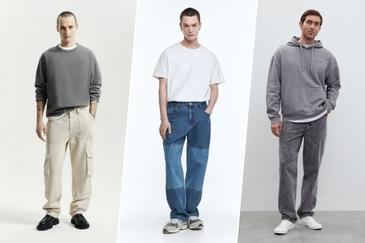 Модные мужские джинсы 2024 года — 35 фото