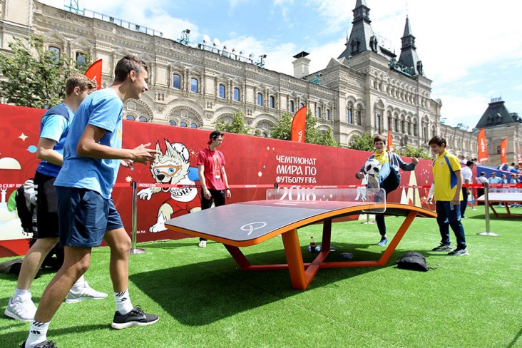 Парк футбола FIFA в Москве