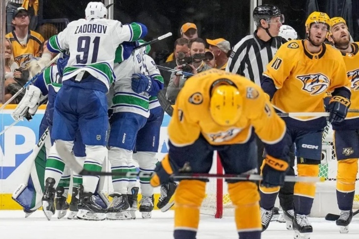 «Ванкувер» обыграл «Нэшвилл» в плей-офф НХЛ